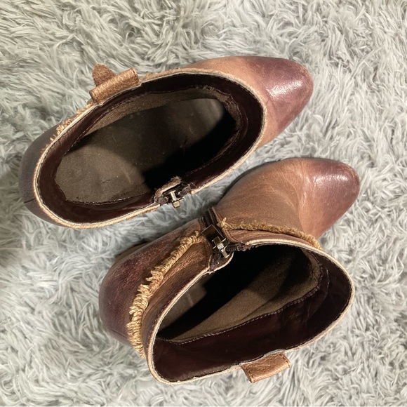 Ombré Purple Moto Boots - Picture 6 of 16